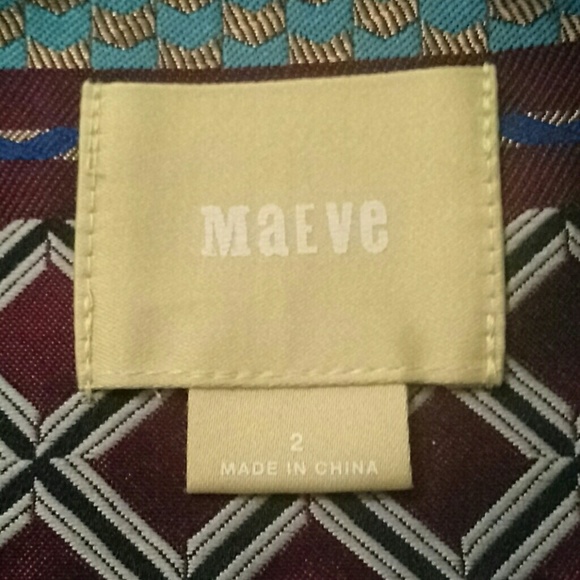 MAEVE Patterned Skirt from Anthropologie - Picture 6 of 8